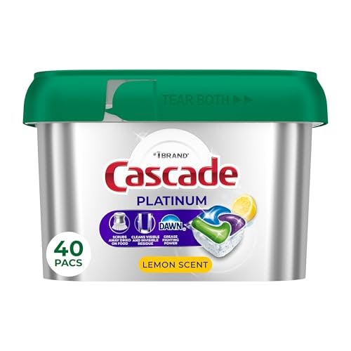 Cascade Platinum Dishwasher Pods