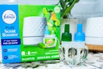 Febreze Plug Scent Booster Starter Kit on counter
