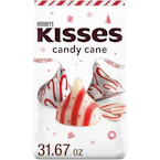 2 Hershey's Kisses Candy Cane Candy