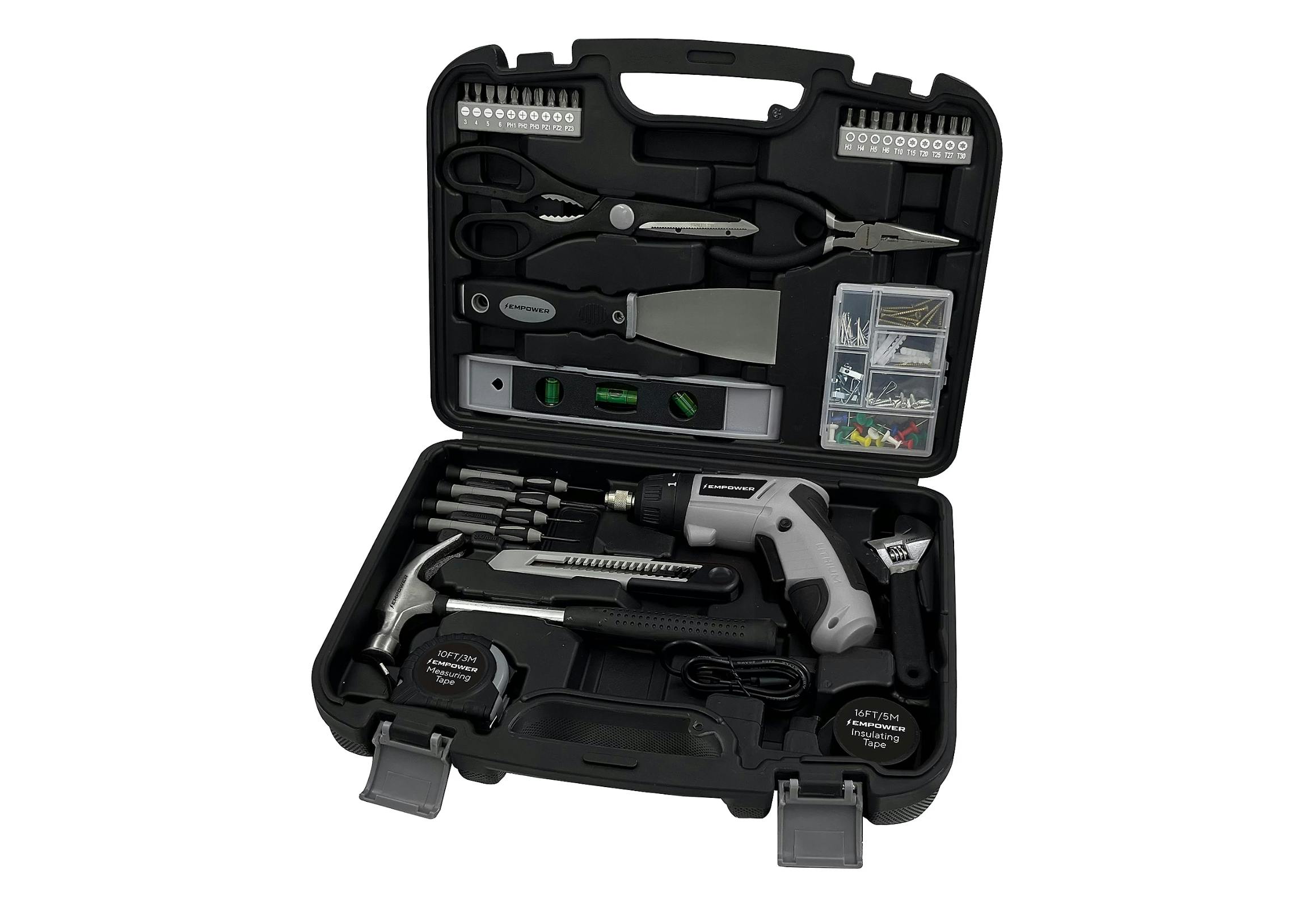 Empower Screwdriver with Tool Set and Storage Case