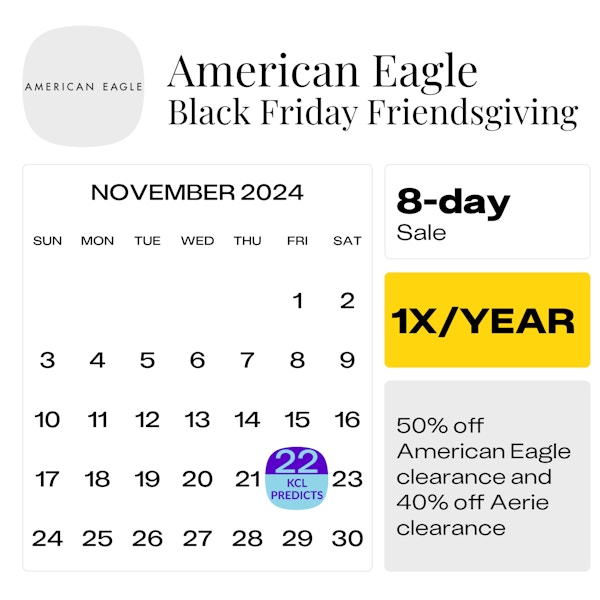 American Eagle Black Friday Sale 2024 The Krazy Coupon Lady