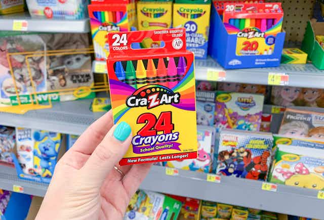 Cra-Z-Art Crayons, Only $0.50 on Amazon card image