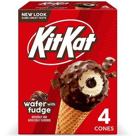 2 Kit Kat Ice Cream Cones 4-Packs