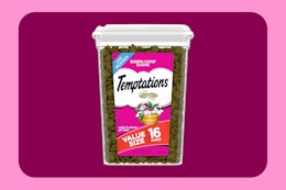 Temptations Christmas Cat Treats on template