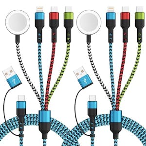4-in-2 Multi Charging Cable