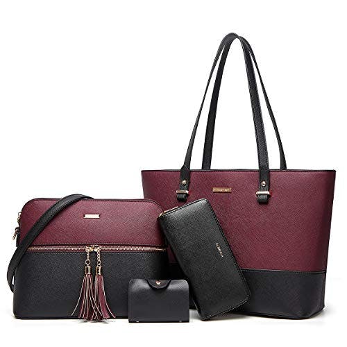 Women's 4-Piece Purse Set