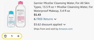 Garnier Micellar Cleansing Water