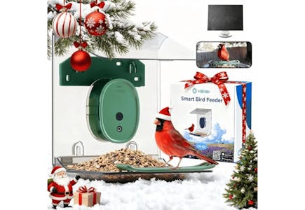 Smart Bird Feeder With Camera