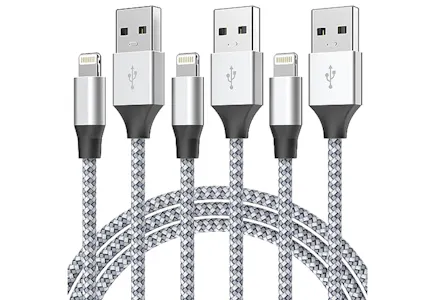 iPhone Charger Cord 3-Pack