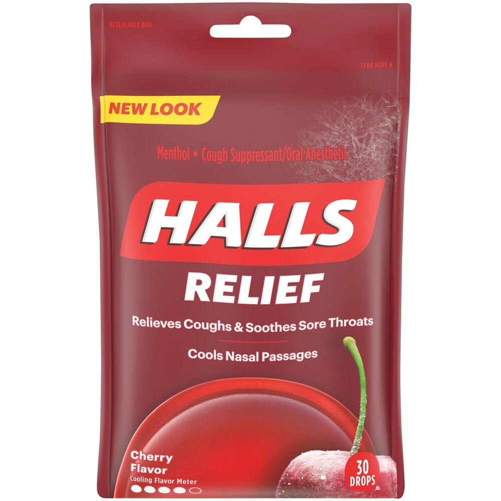 2 Halls Cough Drops