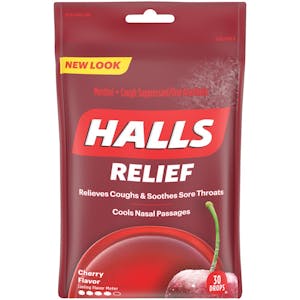 2 Halls Cough Drop Packs