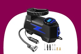Portable Air Compressor, as Low as $19.99 on Amazon card image