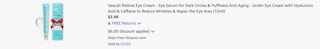 Amazon Retinol Eye Cream 2026