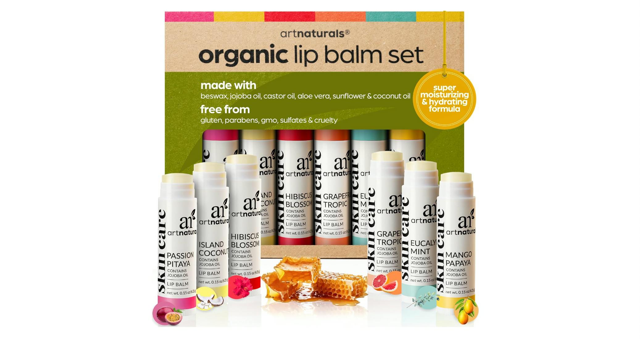 ArtNaturals Organic Lip Balms