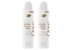 2 Dove Whole Body Deodorant Sprays