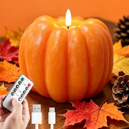 Rechargeable Pumpkin Candles