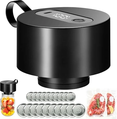 Electric Mason Jar Vacuum Sealer Kit