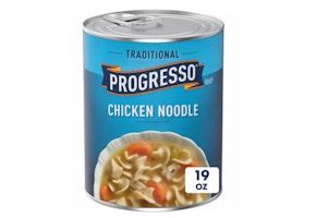 4 Progresso Soup Cans