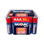 Rayovac AAA Batteries 30-Pack