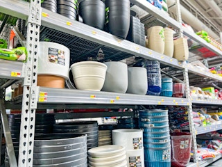 walmart planters area