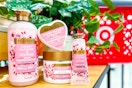 beloved beauty products sitting together on a target shelf