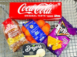 kroger bogo free groceries in shopping cart