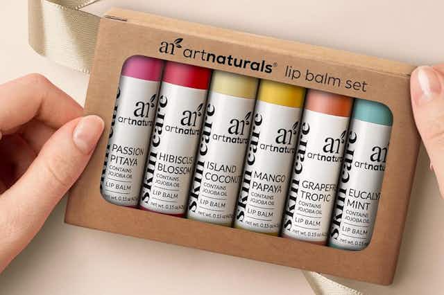 ArtNaturals Lip Balm 6-Pack, as Low as $5.73 on Amazon card image