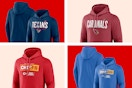 Fanatics NFL Men’s Hoodies; Chiefs, Chargers, Cardinals, Texans