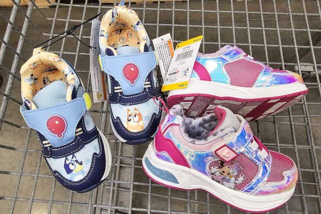 Kids' Light-Up Character Sneakers, Just $16.98 at Sam's Club card image