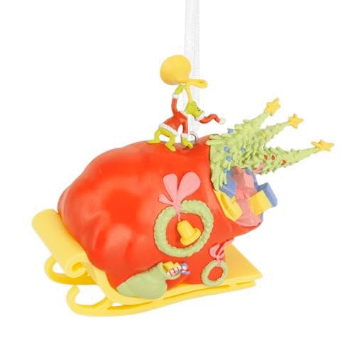 Hallmark Grinch Sleigh Ornament