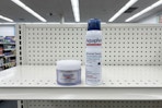eucerin and aquaphor products on a shelf
