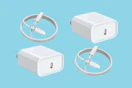 an iPhone charging set