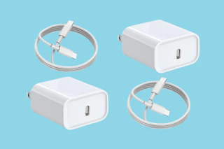 an iPhone charging set