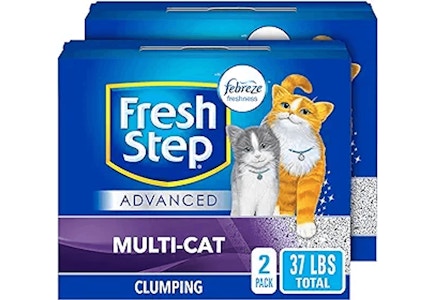 Fresh Step Cat Litter 2-Pack