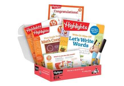 Highlights First Grade Learning Box, First Month