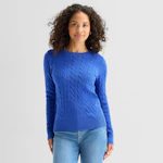Women's Cable Knit Pullover Sweater