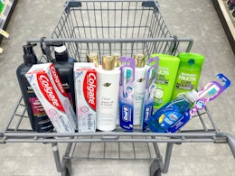 Walgreens In-Store Shopping Haul: $80 Worth for Free + $0.66 Moneymaker card image