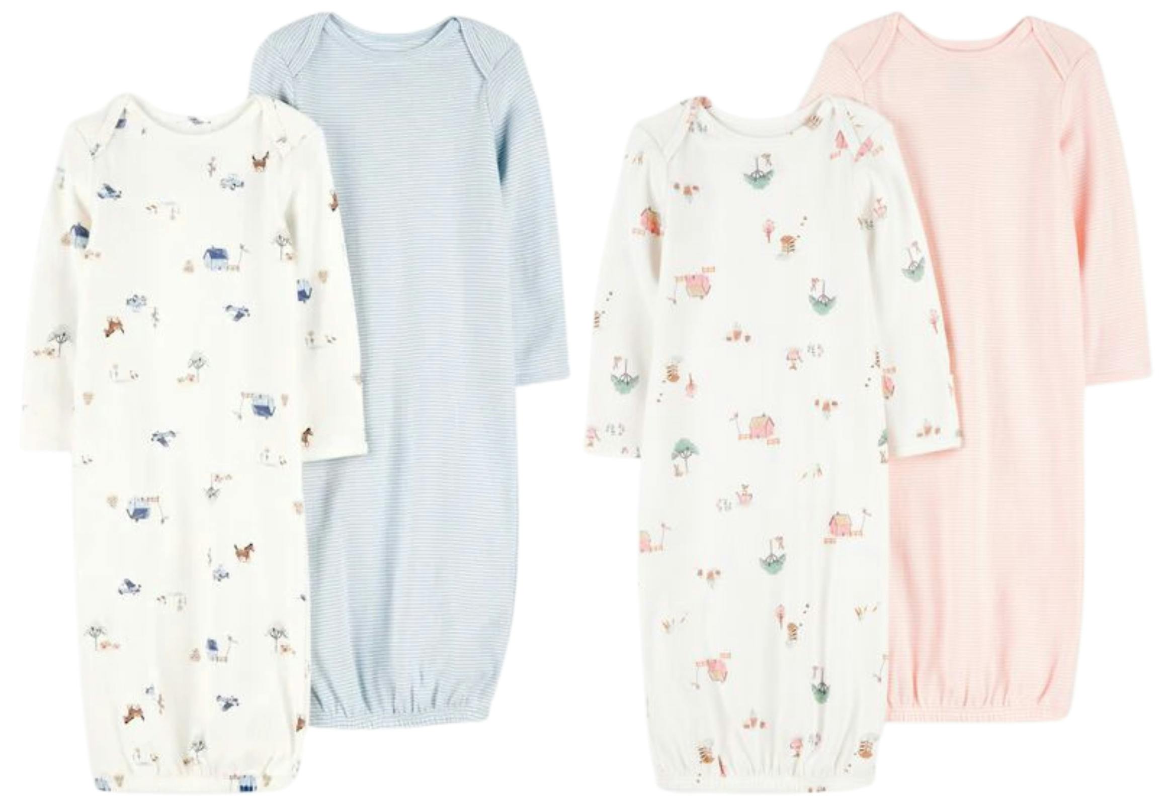 3 Carter's Infant Sleeper Sets