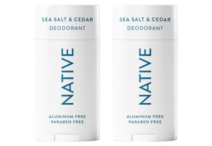 2 Native Deodorants
