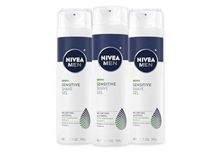 Nivea Shave Gel 3-Pack