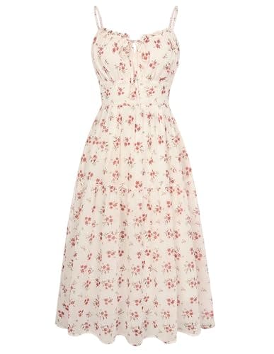 Women's Floral Midi Dress