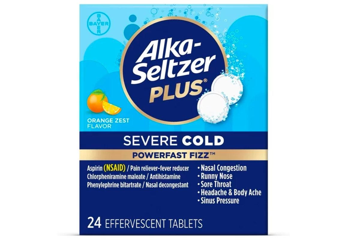 Alka-Seltzer Plus Cold Medicine
