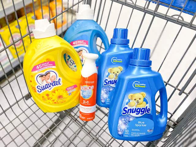 Save Up to 53% on Laundry Products at Walmart — Bounce, Snuggle, and More card image