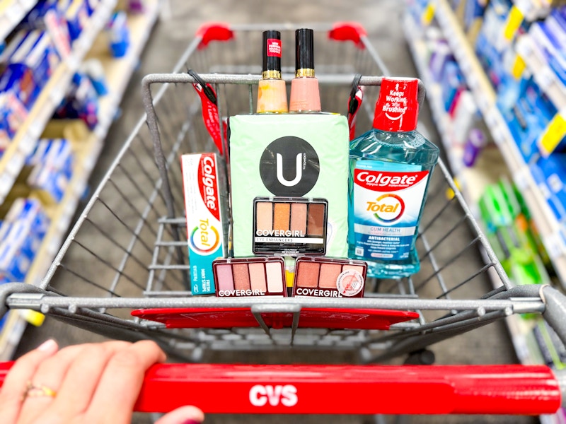 cvs colgate u by kotex covergirl revlon