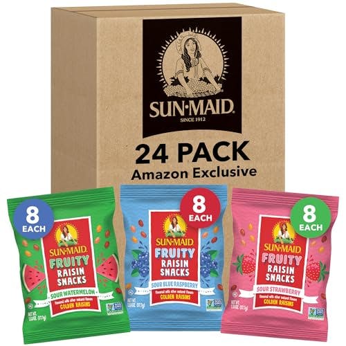 Sun-Maid Fruity Raisin Snacks 24-Pack