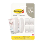 Command Wall Hooks Variety Pack