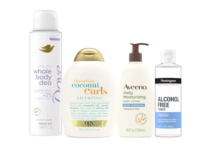 4 Personal Care Items