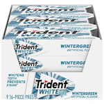 Trident White Wintergreen Gum 9-Pack
