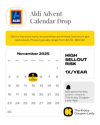 Aldi Advent Calendar Restock date in 2025