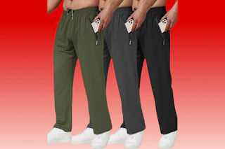 men's athletic pants on KCL template
